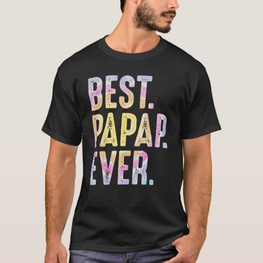 孫の父最高の家ダからメンズパップ Tシャツ (正面)