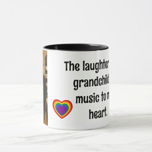 孫の笑い マグカップ (中央)