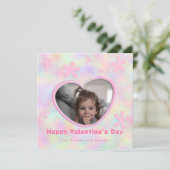 孫の虹  花のバレンタインデーの写真 シーズンカード (スタンド正面)