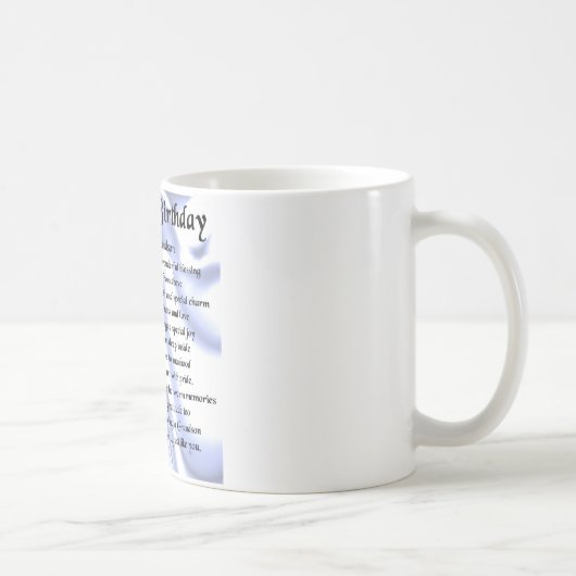 孫の詩-ハッピーバースデー コーヒーマグカップ (右)