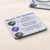 孫の詩-第18誕生日 コースター (左側)