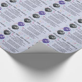 孫の詩-第18誕生日 ラッピングペーパー (角)