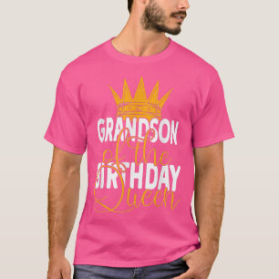 孫の誕生日クイーングランマズデイパート Tシャツ