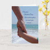 孫の誕生日 養子縁組記念日 カード (黄色い花)