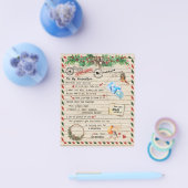 孫の贈り物に、孫と孫に、鳥の愛 チラシ (シングル)