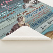 孫の贈り物 |おじいちゃんから孫に宛てた手紙 シェルパブランケット (3/4)