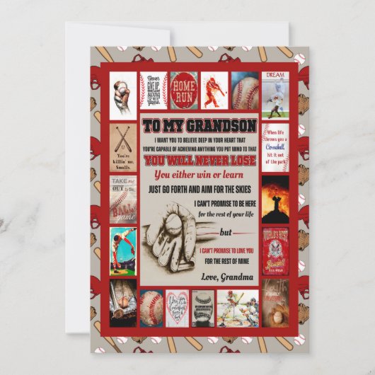 孫の贈り物 |孫のおばあちゃんの愛に|過去記事 シーズンカード (正面)