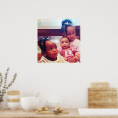 孫の赤ちゃん ポスター (キッチン)