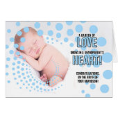 孫の青の誕生の祖父母のために (正面横)