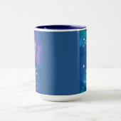 孫の高校卒業カスタム名 年 マグカップ (中央)