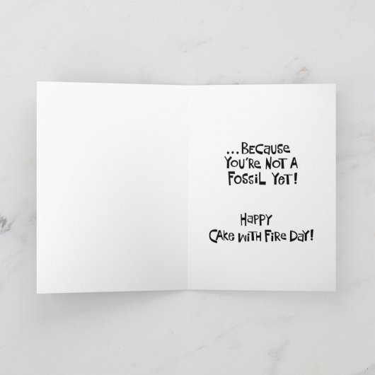 孫の25誕生日 カード (内部)