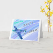 孫の…ハッピーバースデー! カード (黄色い花)