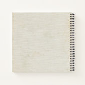 孫のKeepsake Journalへの手紙 ノートブック (裏面)