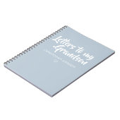 孫のKeepsake Journalへの手紙 ノートブック (左側)