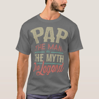 孫のMens Pap T脚の神話パップ Tシャツ