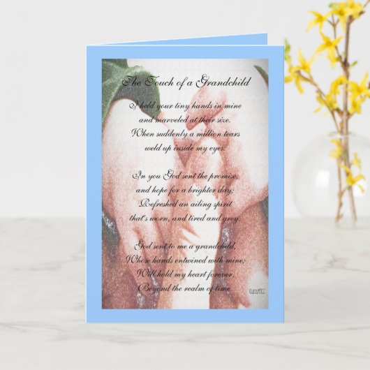 孫のTouch カード (黄色い花)