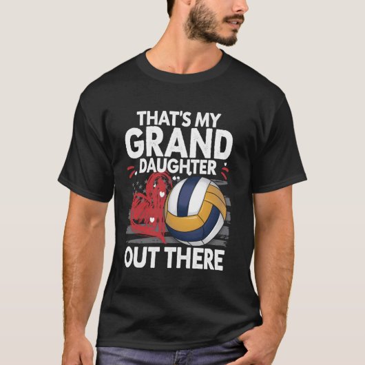 孫はあの子だね おばあちゃん おじいちゃん Tシャツ (正面)