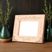 孫は人生を最も壮大な孫の名前にする レーザー彫刻フレーム