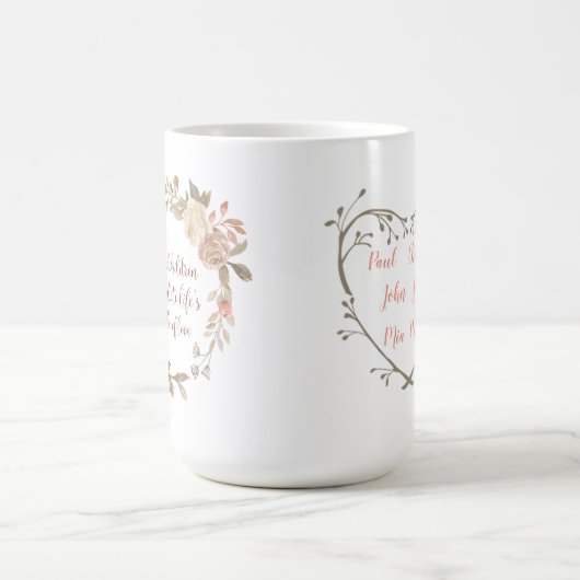 孫は生命の円のコーヒー・マグを完了します コーヒーマグカップ (中央)