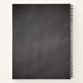 孫へのカスタマイズ可能な文字 ノートブック (裏面)