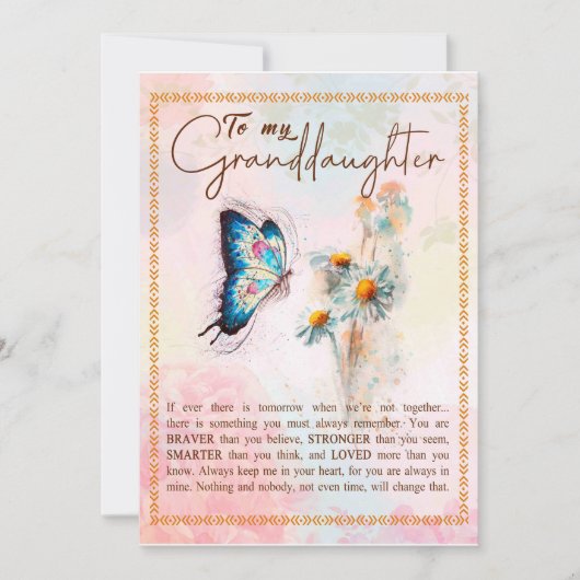 孫へのプレゼント | おじいちゃん おばあちゃん 家族から 招待状 (正面)