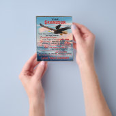 孫への手紙贈り物ラブ男の赤ちゃん贈与アイディア チラシ (手)