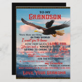 孫への手紙贈り物ラブ男の赤ちゃん贈与アイディア メニュー (正面/裏面)