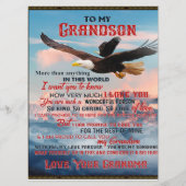 孫への手紙贈り物ラブ男の赤ちゃん贈与アイディア メニュー (正面)