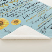 孫への贈り物、孫への誕生日贈り物 シェルパブランケット (3/4)