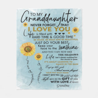 孫への贈り物、孫への誕生日贈り物 フリースブランケット