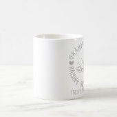 孫を育てている祖父母 コーヒーマグカップ (中央)