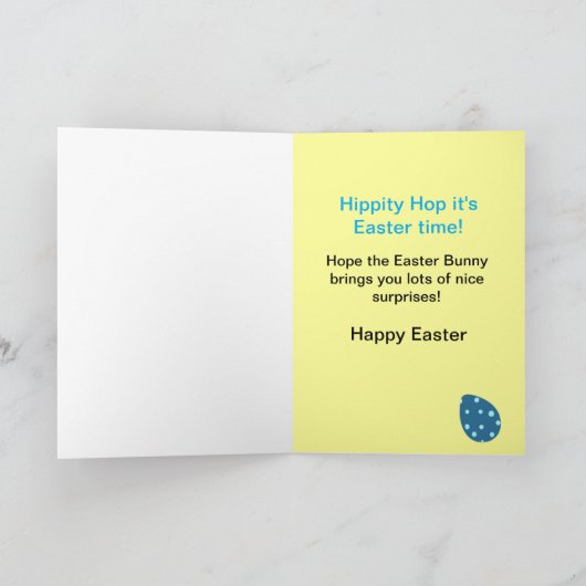 孫イースターエッグベビーチックス シーズンカード (内部)