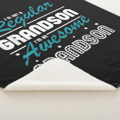 孫ギフト |私は普通の孫ではない シェルパブランケット (3/4)