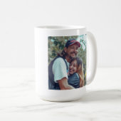 孫クリスマスの孫の写真ギフト コーヒーマグカップ (正面右)