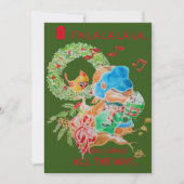 孫クリスマスグリーティングカード シーズンカード (正面)