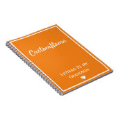 孫ジャーナルへの手紙 ノートブック (右側)