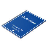 孫ジャーナルへの手紙 ノートブック (左側)