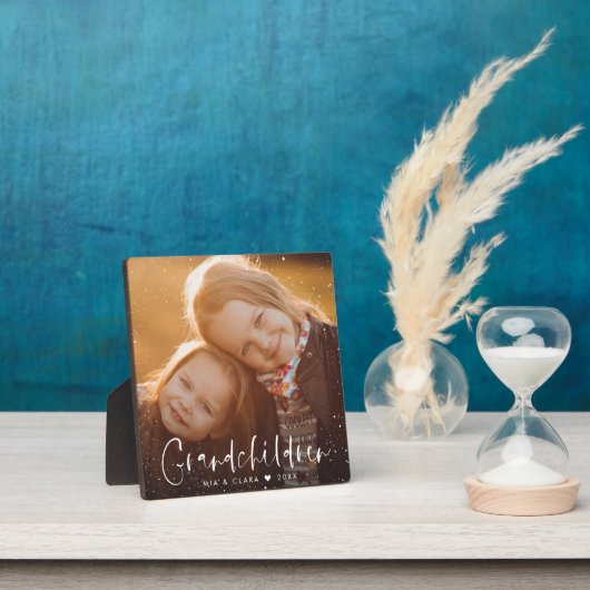 孫スクリプトモダンのカスタムフォトギフト フォトプラーク (インサイチュ)