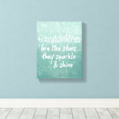 孫スター引用文 キャンバスプリント (インサイチュ (ウッドフロア))