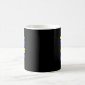 孫ダウン症ギフト ダウン症で最高! コーヒーマグカップ (中央)