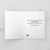 孫ダッキー(アヒルちゃん)バレンタイン シーズンカード (内部)