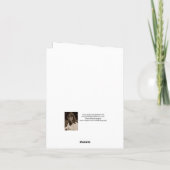 孫ハッピーバースデーボーイブルーグリーンバルーン カード (裏面)