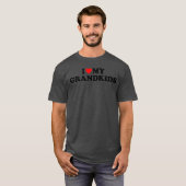 孫バカ お孫さん大好き おもしろ ヴィンテージTシャツ Tシャツ (正面フル)