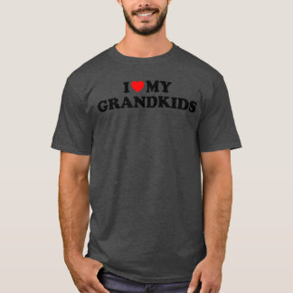 孫バカ お孫さん大好き おもしろ ヴィンテージTシャツ Tシャツ