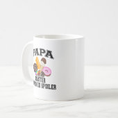 孫バレおじぃちゃん コーヒーマグカップ (正面左)