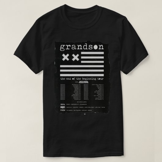 孫バンドツアークラシックシャツTシャツ Tシャツ (デザイン正面)