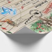 孫パーソナライズされたに宛てた手紙 ラッピングペーパー (角)