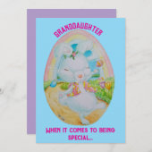 孫パーソナライズされたの復活挨拶カード シーズンカード (正面/裏面)