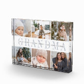 孫パーソナライズされた写真丁合ブロック フォトブロック (右)