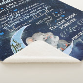 孫パーソナライズされた娘に手紙を シェルパブランケット (3/4)